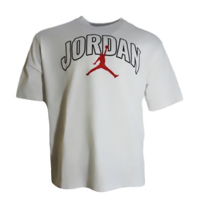 5. Air Jordan Brooklyn Arch Logo T-Shirt für Herren, Weiß - IB7347-100