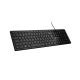 5. NATEC HERRING MULTIMEDIA-TASTATUR US SLIM SCHWARZ