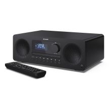 Sharp TOKYO DAB+ All-in-One HiFi-System XL-B720D(BK) mit AUX-Eingang, Bluetooth-Konnektivität, CD-Player und FM-Radio