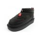 3. D.Franklin Damen Schneestiefel Winter Modische Isolierte Stiefeletten Schwarz