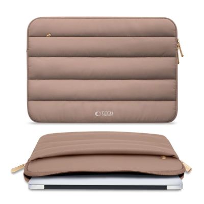 3. Tech-Protett Fluffy Laptoptasche 13-14 – Braun