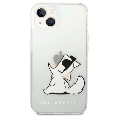 3. Karl Lagerfeld KLHCP14MCFNRC iPhone 14 Plus 6,7 "Hardcase klar / transparent Choupette Fun