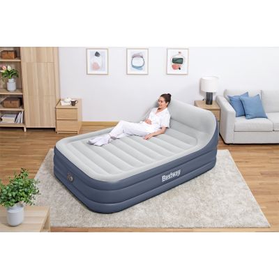 30. Bestway 67923/23 Luftmatratze Doppelmatratze Grau, Weiß Unisex