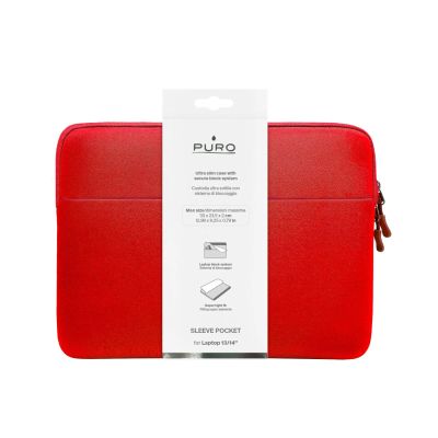 2. Puro Slim Pocket 13" Laptoptasche - Rot