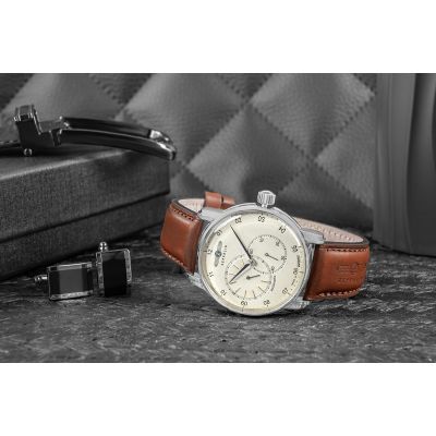 6. Herrenarmbanduhr ZEPPELIN New Captain's Line Automatic 8662-1 + BOX