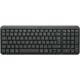 Logitech K250 RF Wireless + Bluetooth Tastatur American International Graphite