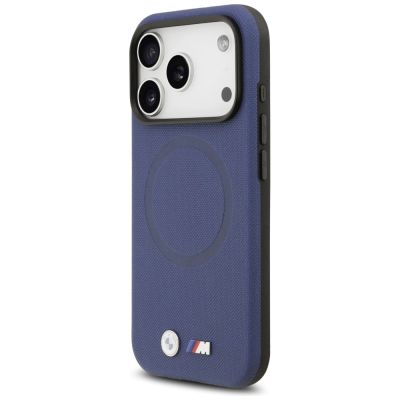2. BMW M FW Metal Logo MagSafe Case für iPhone 17 Pro – Marineblau