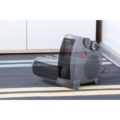 3. ELDOM Heizlüfter HL8C TERMII 2000W, Schwarz, Stufenlose Temperaturregelung, Thermostat, Kaltluft