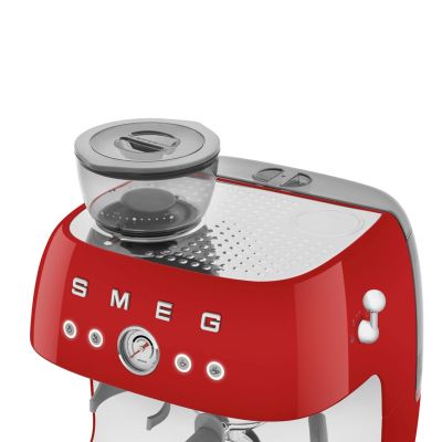 7. Smeg EGF03RDEU Kaffeemaschine, manuelle Espressomaschine, 2,4 l