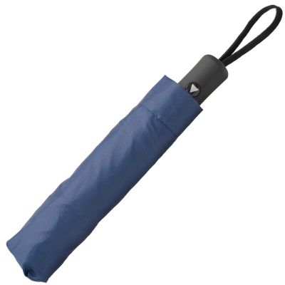 4. Kurzer halbautomatischer Regenschirm, marineblau, SEMI LINE