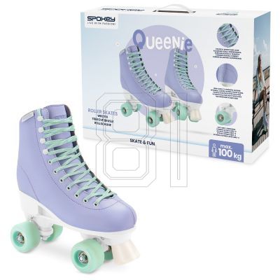 9. Spokey Queenie SPK-944656 verstellbare Rollschuhe Größe 39-42