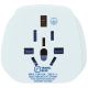 2. TRAVEL BLUE UNIVERSAL-REISEADAPTER WELT -> SCHUKO