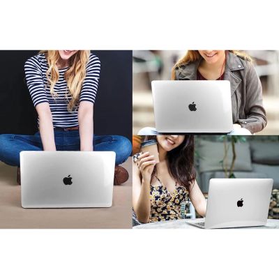 7. Tech-Protect SmartShell Hülle für MacBook Air 15" M2 / M3 / 2023-2024 - transparent