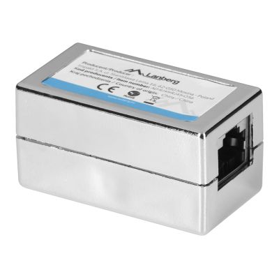 LANBERG Netzwerkverbinder 2x RJ45 CAT.6 FTP AD-RJ45-RJ45-OS6