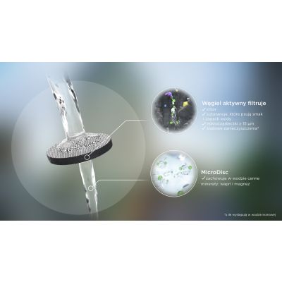 5. Brita Vital Filterflasche in Pastellpfirsich, 2 Scheiben