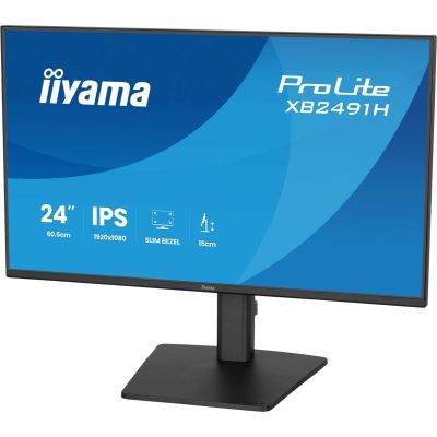 33. iiyama ProLite XB2491H-B1 Computermonitor 60,5 cm (23,8") 1920 x 1080 px Full HD LCD Schwarz