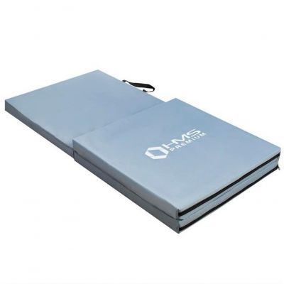 5. HMS MGS02 faltbare Gymnastikmatratze grau 1800x600x500mm