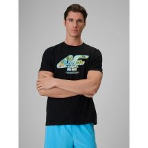 Herren-T-Shirt mit Aufdruck, regulär, Größe 4F 4FRSS26TTSHM4305-20S