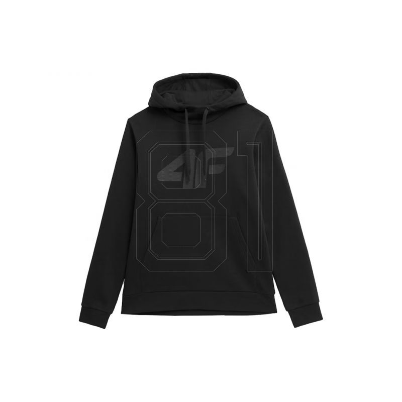 Sweatshirt 4F M 4FSS23TSWSM353 tiefschwarz
