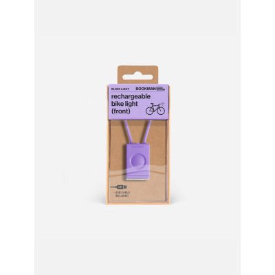 4. BOOKMAN Block Light Front 50lm Fahrradlampe