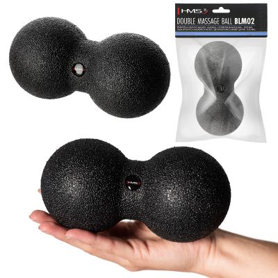 16. Doppel-Massageball / Duo-Ball HMS BLM02 8*16CM 