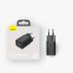 20. Baseus Super Si 1C Schnellladegerät USB Typ C 25W Power Delivery Quick Charge schwarz (CCSP020101)