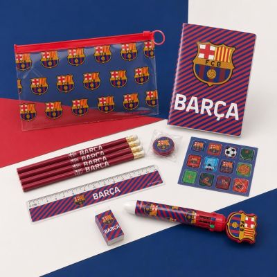 11. FC Barcelona Schulmaterialset in einer Tasche 2700002517