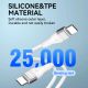 7. Wozinsky WSTCC1 USB-C / USB-C PD 65W Kabel 1 m lang - Weiß