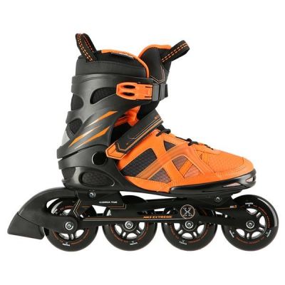 4. NILS Extreme NA14112 Rollschuhe schwarz und orange Größe 38