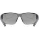 UVEX Equate Radbrille, schwarz matt/rauchfarben