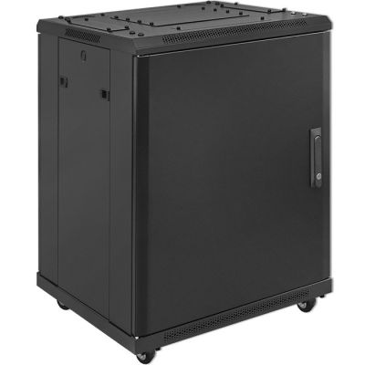 9. QOLTEC Rack-Schrank 19" | 15 HE | 600 x 855 x 600 mm | Sicherheitstür