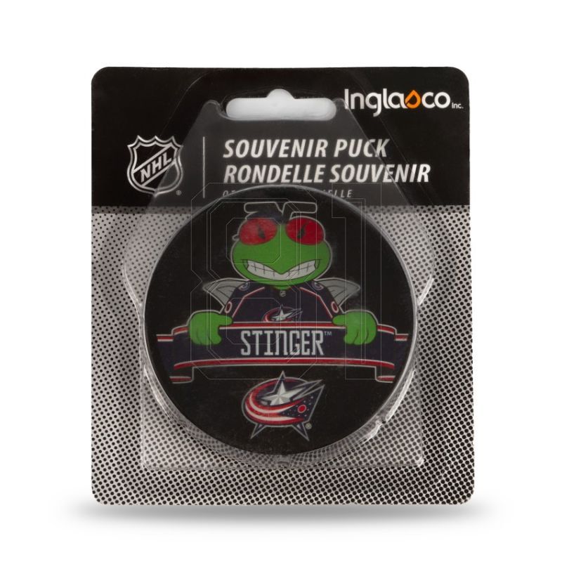 10. Inglasco NHL Maskottchen-Hockeypuck 510AN001901