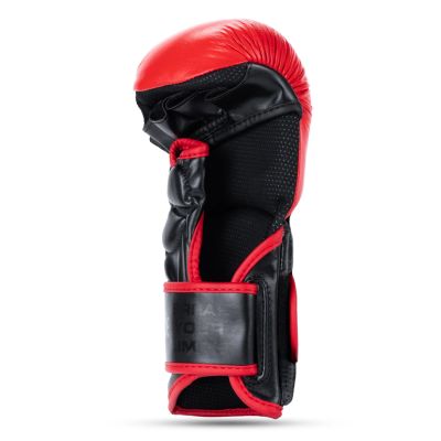 7. MMA Sparring Handschuhe M - Warrior Red - LegacySeries