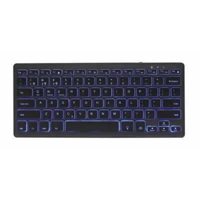 7. Gembird KB-BTRGB-01-DE Universal-Bluetooth-Tastatur QWERTZ Deutsch Schwarz