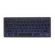 7. Gembird KB-BTRGB-01-DE Universal-Bluetooth-Tastatur QWERTZ Deutsch Schwarz