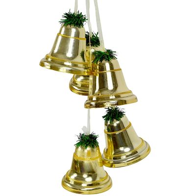 3. DEKORATIVES MITTELTEIL, GLOCKENLÄNGE 71 CM, CHAMPAGNER
