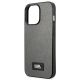 6. Karl Lagerfeld Saffiano Plaque Case für iPhone 13 Pro / 13 6.1" - Silber