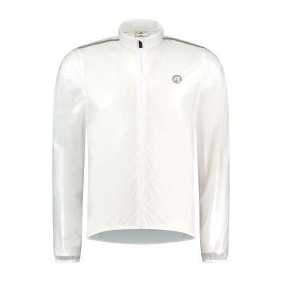 Rogelli Regenjacke EMERGENCY, weiß, 152–164