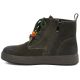 7. Damen-Ankle-Boots aus Leder mit dicken Sohlen, grün Artiker 59C1132