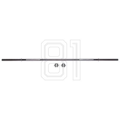 16. HMS straight bar with thread and clamp GPR165 30MM x 165 CM HMS