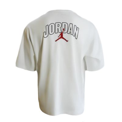 5. Air Jordan Brooklyn Arch Logo T-Shirt für Herren, Weiß - II2344-100