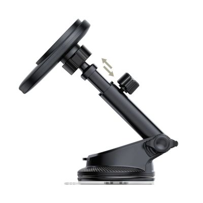 4. Tech-Protect V21 MagSafe Kfz-Halterung mit 25-W-QI2.2-Induktionsladegerät für Cockpit/Windschutzscheibe/Lüftungsschlitze – Schwarz