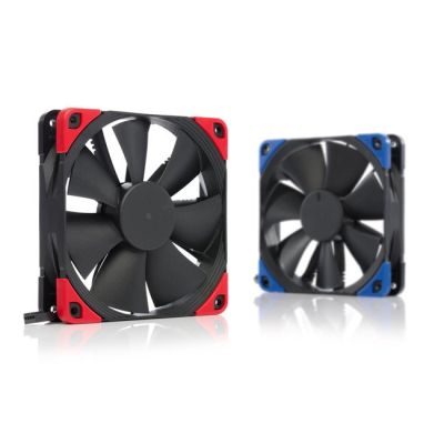 4. NOCTUA 120mm NF-F12 PWM Chromax Schwarz Lüfter mit Farbwechsel