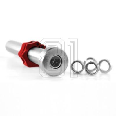 28. Olympiastange 120cm mit Klemmbacken schwarz GOL160 