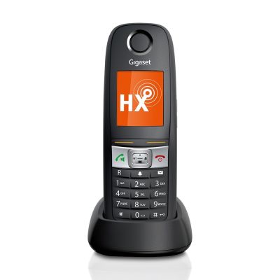 Analog-/DECT-Telefon, Gigaset E630HX, schnurloses Mobilteil, Freisprechfunktion, 200 Speicherplätze, Anruferkennung, grau