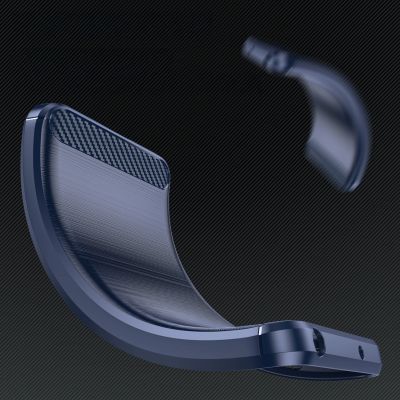 4. Carbon Case für Samsung Galaxy A26 - Blau