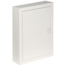 MSF RN Kunststoff-Schalttafel NT 28M 2x 14M N+PE IP30 IK05 428x358x94 Metalltür Weiß