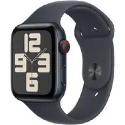 3. Apple Watch SE GPS + Cellular 40 mm Midnight Aluminiumgehäuse mit Midnight Sportarmband – S/M