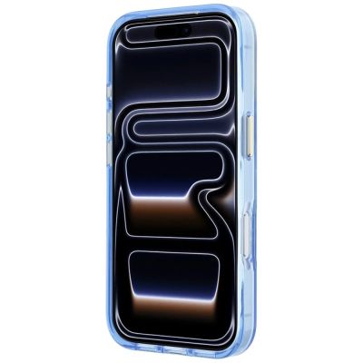 5. Karl Lagerfeld MagSafe Hülle mit Schriftzug-Logo für iPhone 18 Pro / 17 Pro – Hellblau