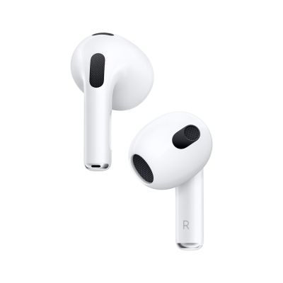2. Apple AirPods (3. Generation) Kabelloses In-Ear-Headset mit Bluetooth für Anrufe und Musik, Weiß